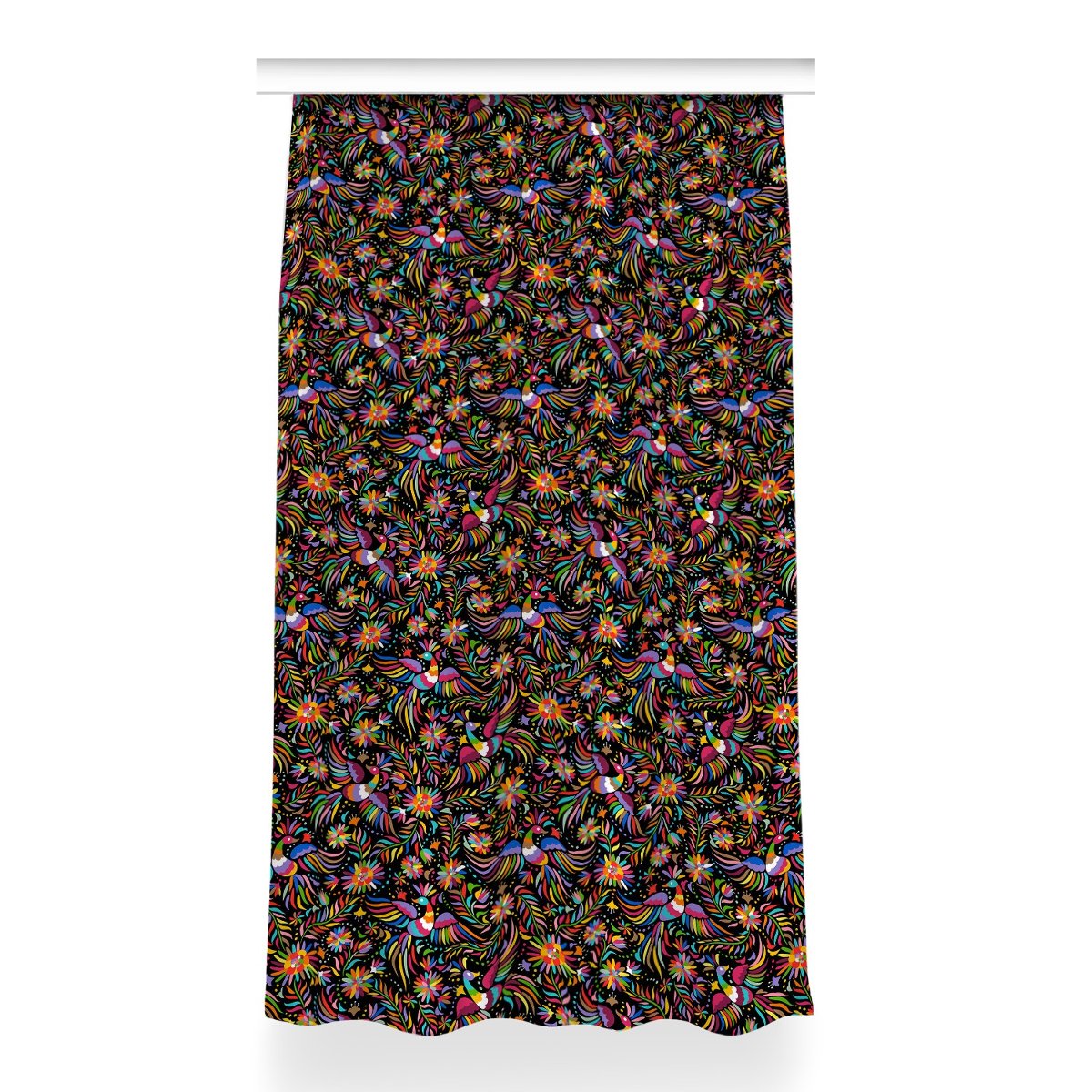 Zasłona z grafiką kolory Meksykańskie styl 150x260, Fabricsy