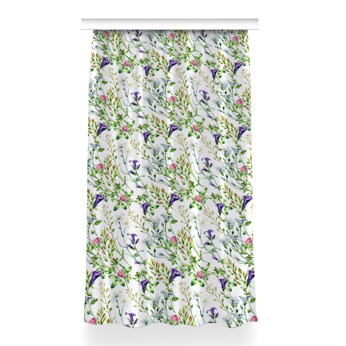 Zasłona do salonu do pokoju 150x260 Polne kwiaty, Fabricsy