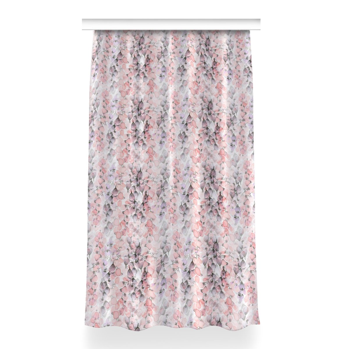 Zasłona z nadrukiem gotowa 150x260 Kwiaty malowane, Fabricsy