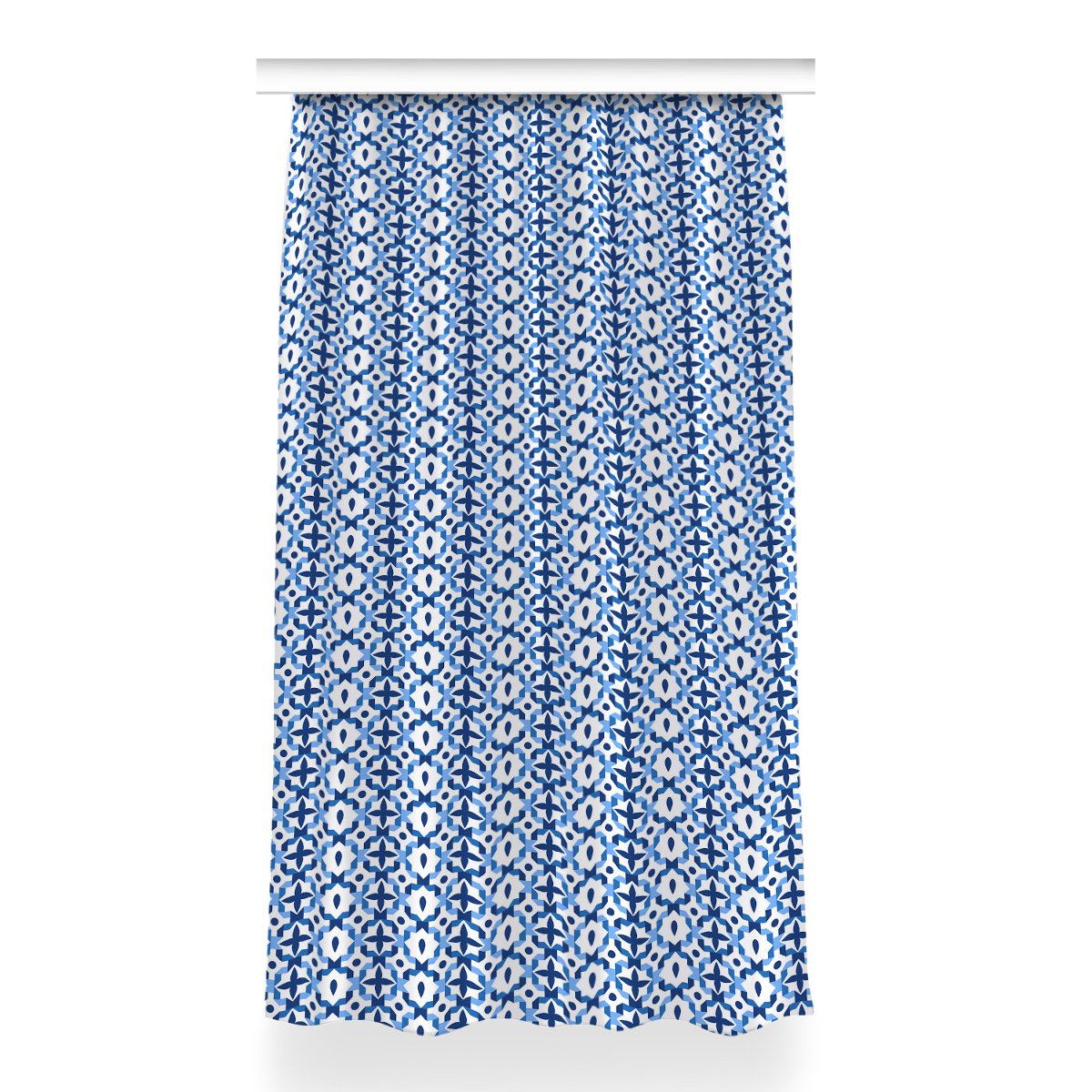 Zasłona na taśmę do pokoju 150x260 Wzór marokański, Fabricsy