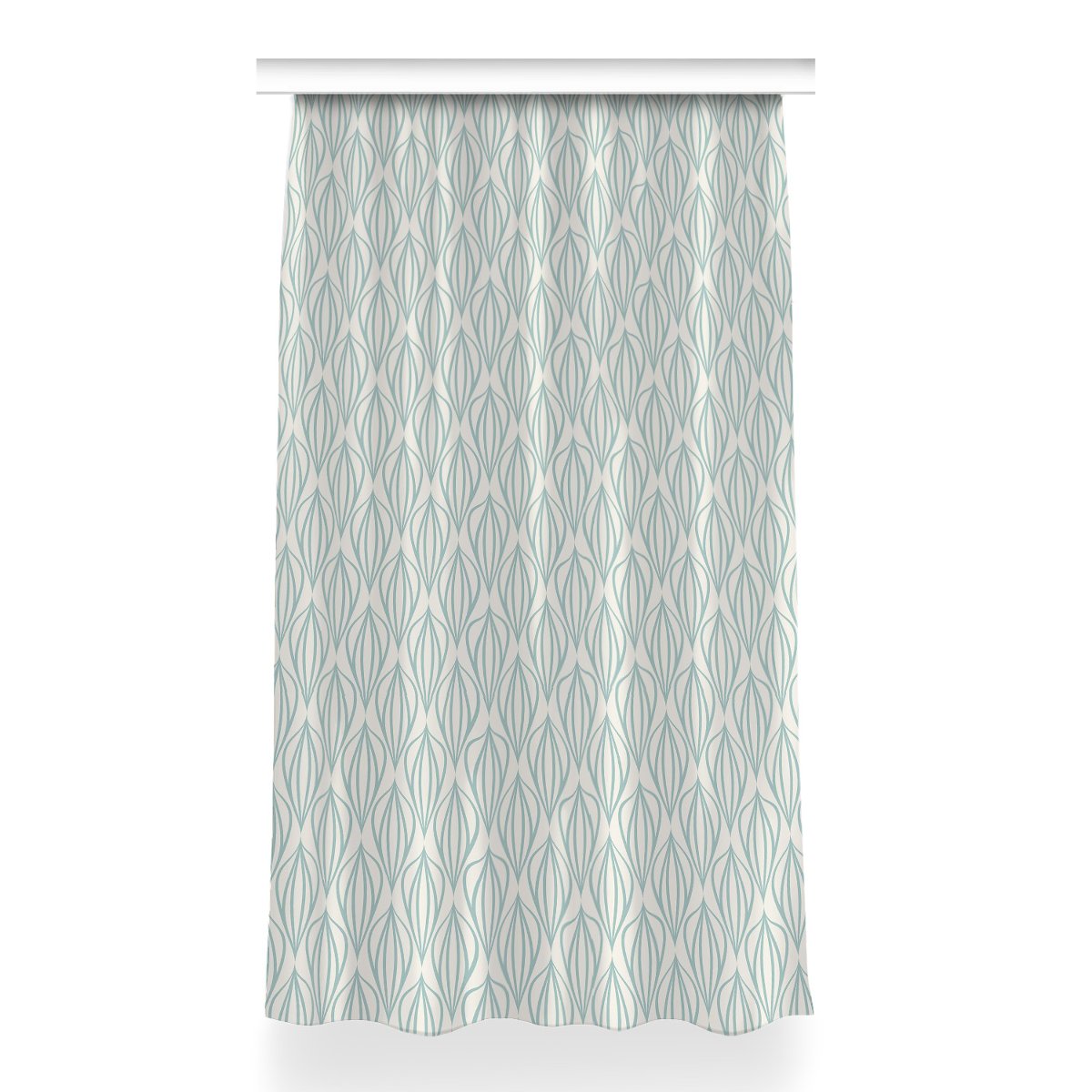 Zasłona na taśmę wzór 150x260 Sztuka geometryczna, Fabricsy