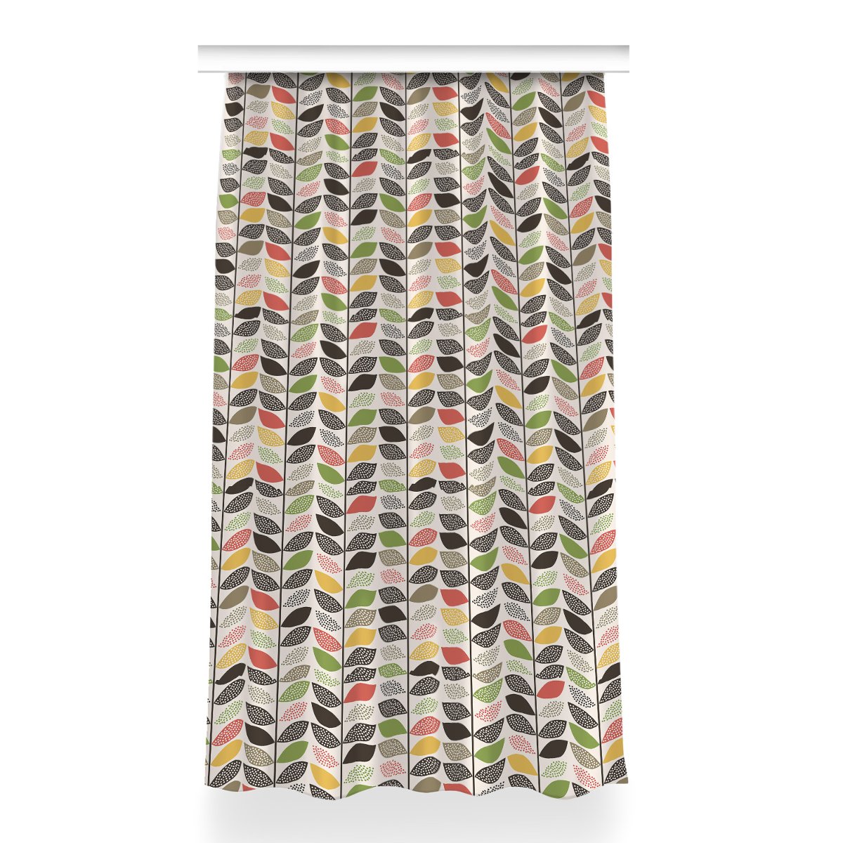 Zasłona na taśmę do sypialni 150x260 Kolorowy wzór, Fabricsy