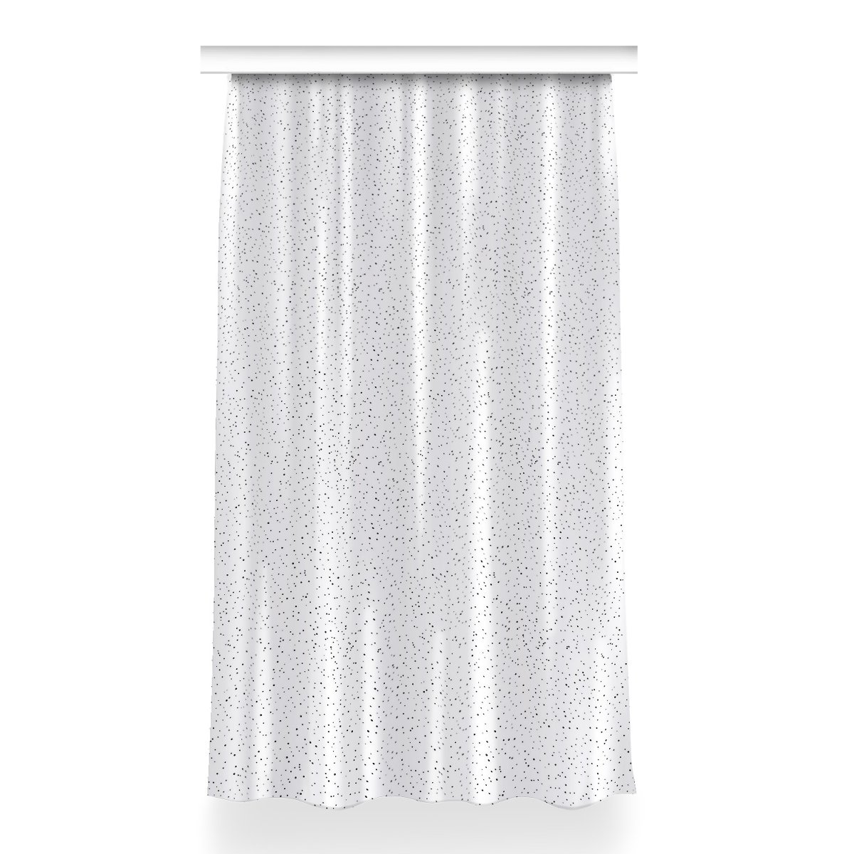 Zasłona z grafiką kolory 150x260 Chaotyczne kropki, Fabricsy