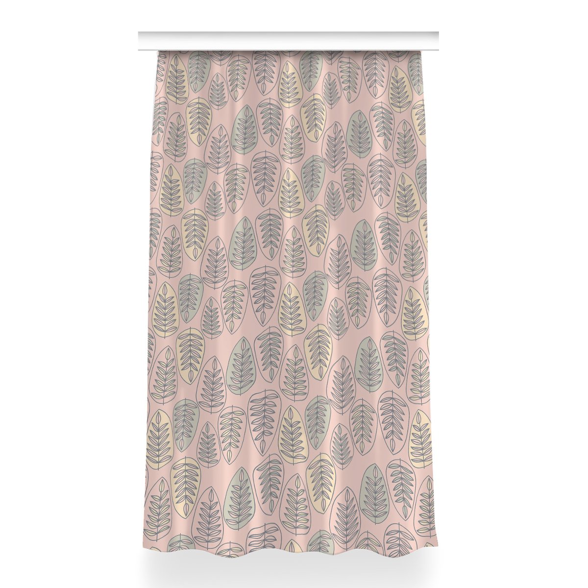 Zasłona gotowa do sypialni 150x260 Kolorowe liście, Fabricsy