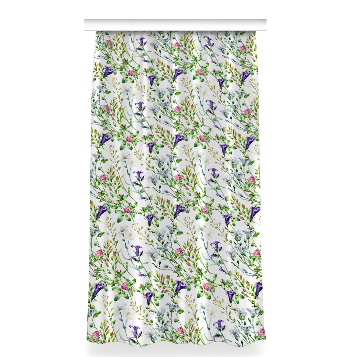 Zasłona do salonu do pokoju 150x280 Polne kwiaty, Fabricsy