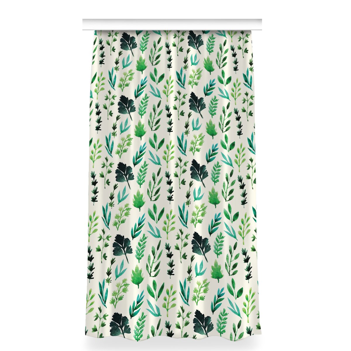 Zasłona na taśmę wzór dekor 150x280 Polne kwiaty, Fabricsy