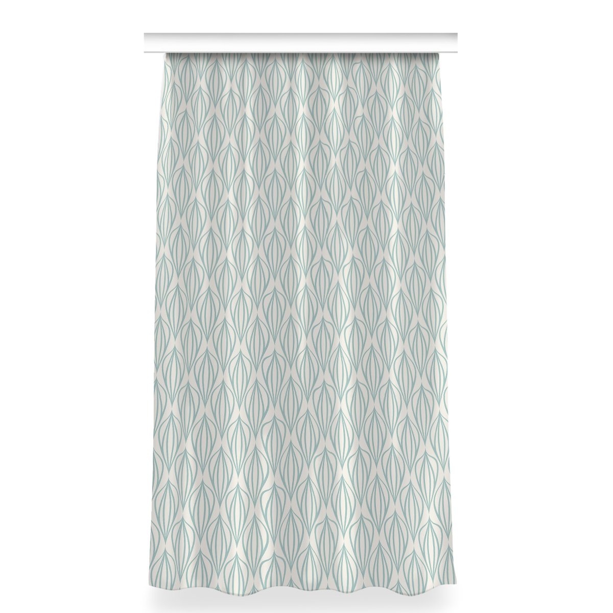Zasłona na taśmę wzór 150x280 Sztuka geometryczna, Fabricsy