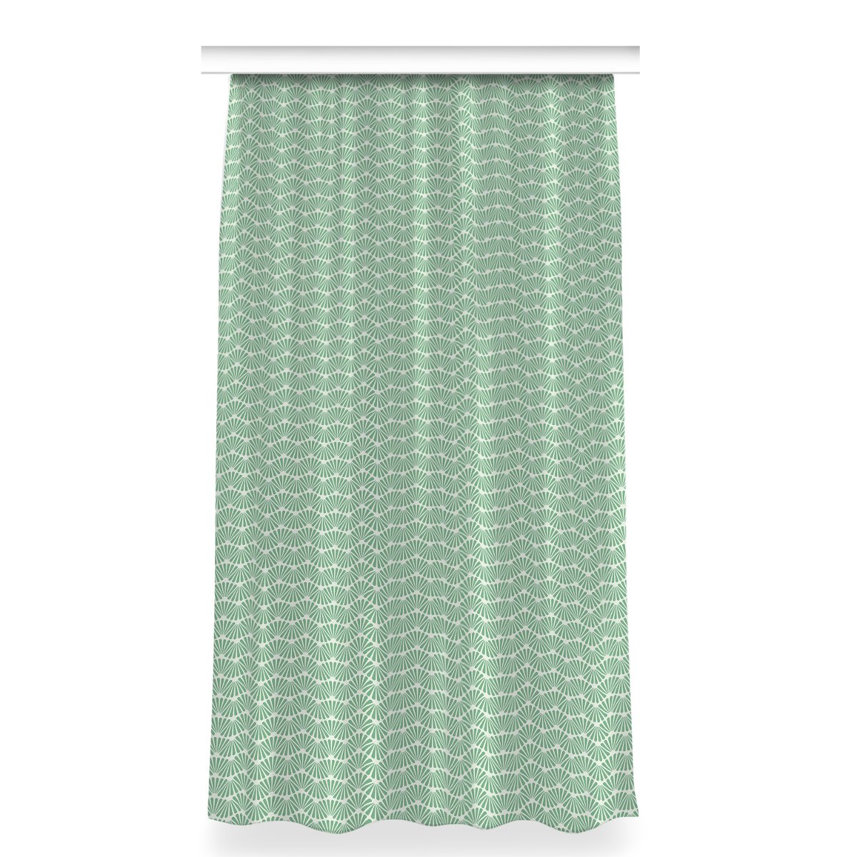 Zasłona na taśmę do salonu wzór 150x280 Art deco, Fabricsy