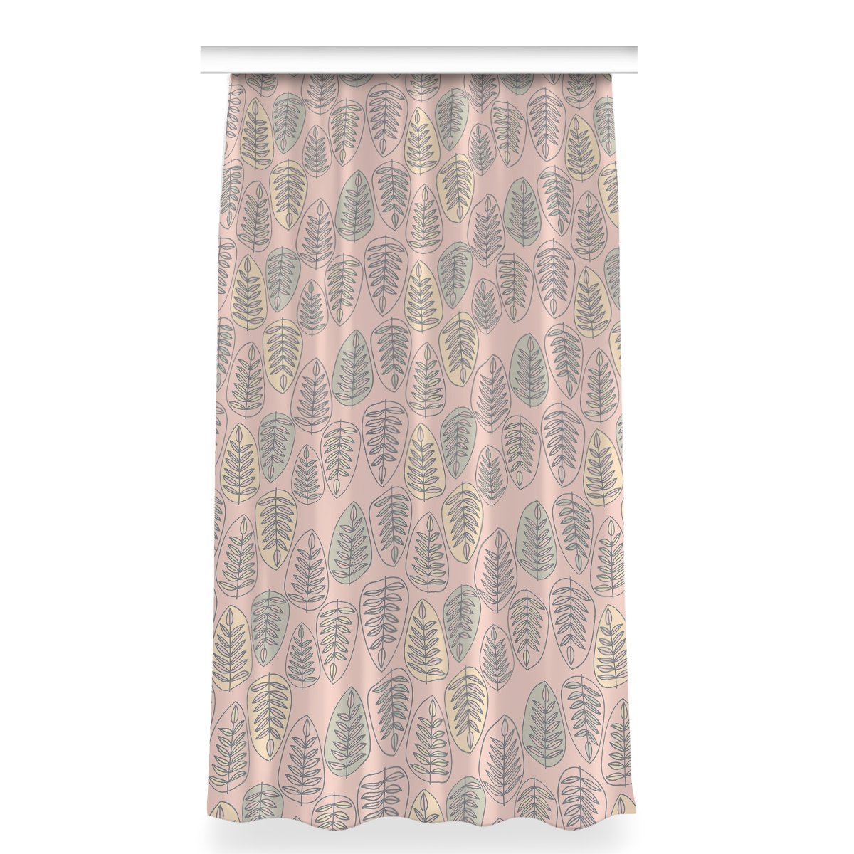Zasłona gotowa do sypialni 150x280 Kolorowe liście, Fabricsy