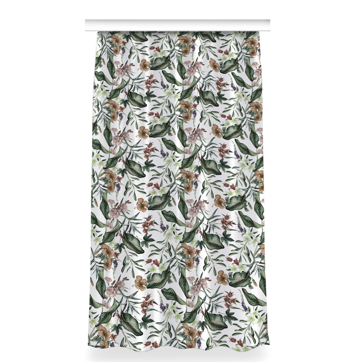 Zasłona gotowa do sypialni 150x280 Wiosenne kwiaty, Fabricsy