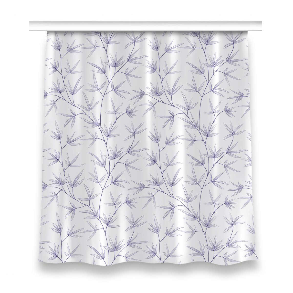 Zasłona z nadrukiem gotowa do salonu 150x160 Liść, Fabricsy