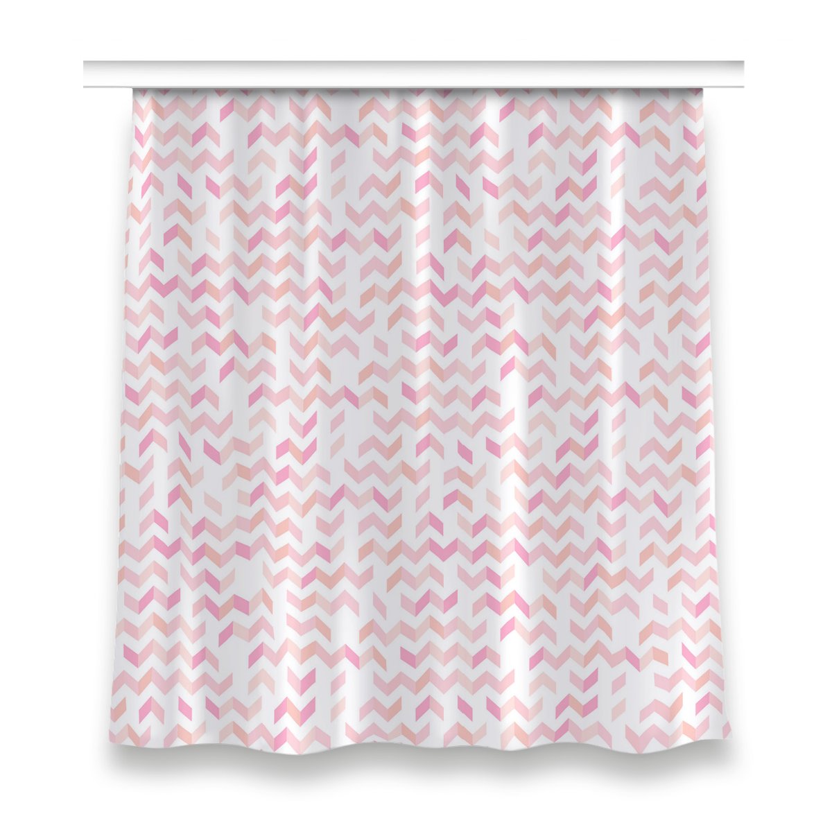 Zasłona gotowa wzór 150x160 Geometryczna jodełka, Fabricsy