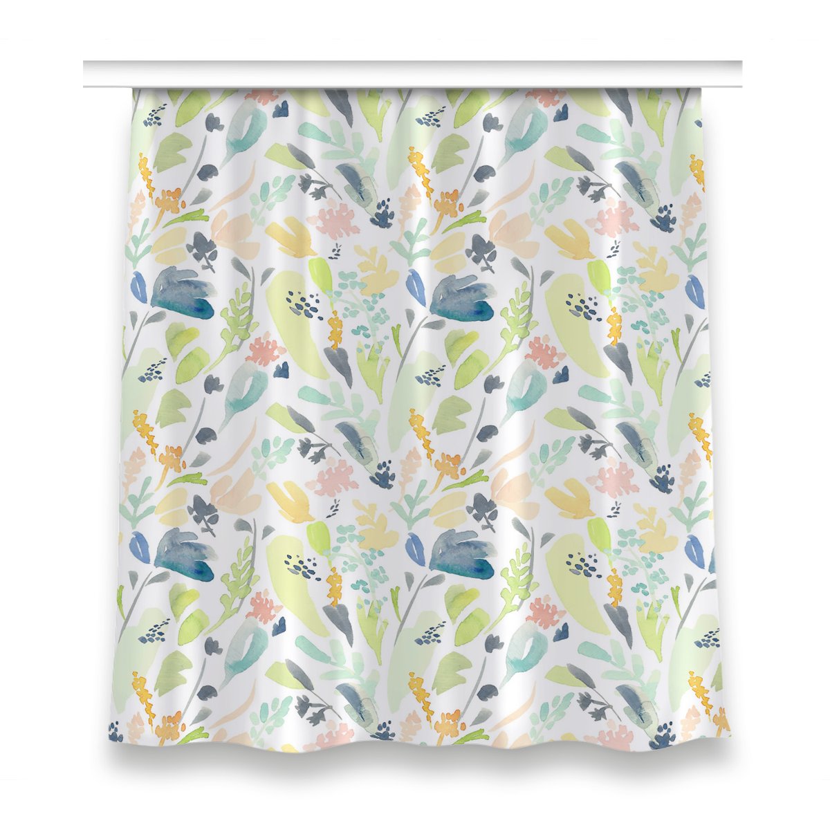 Zasłona na taśmę wzór do sypialni 150x160 Kwiaty, Fabricsy