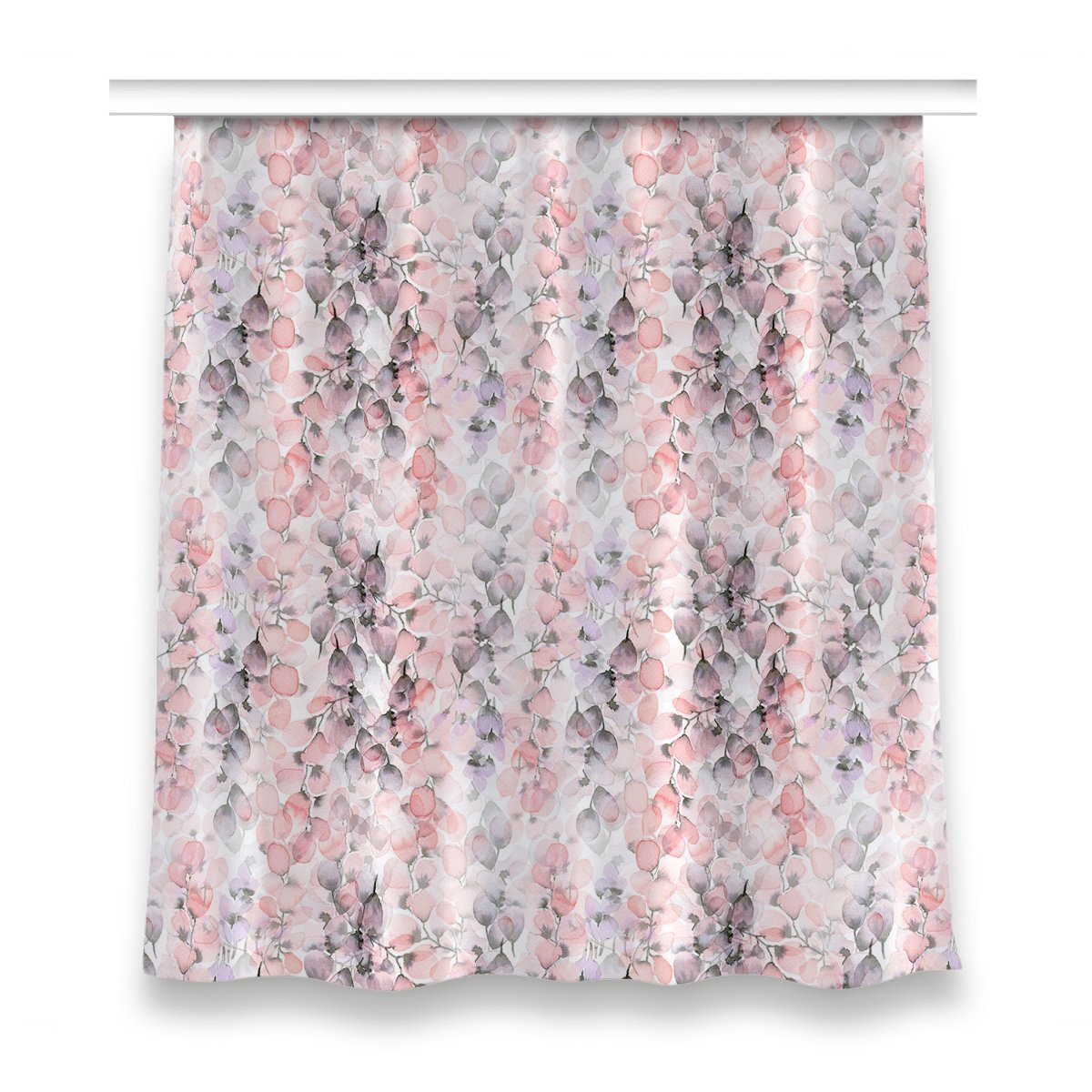 Zasłona z nadrukiem gotowa 150x160 Kwiaty malowane, Fabricsy