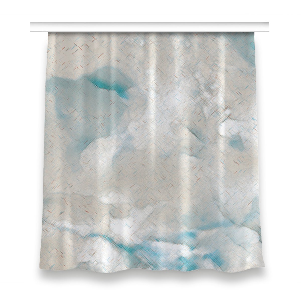 Zasłona na taśmę wzór 150x160 Marmurowa Abstrakcja, Fabricsy