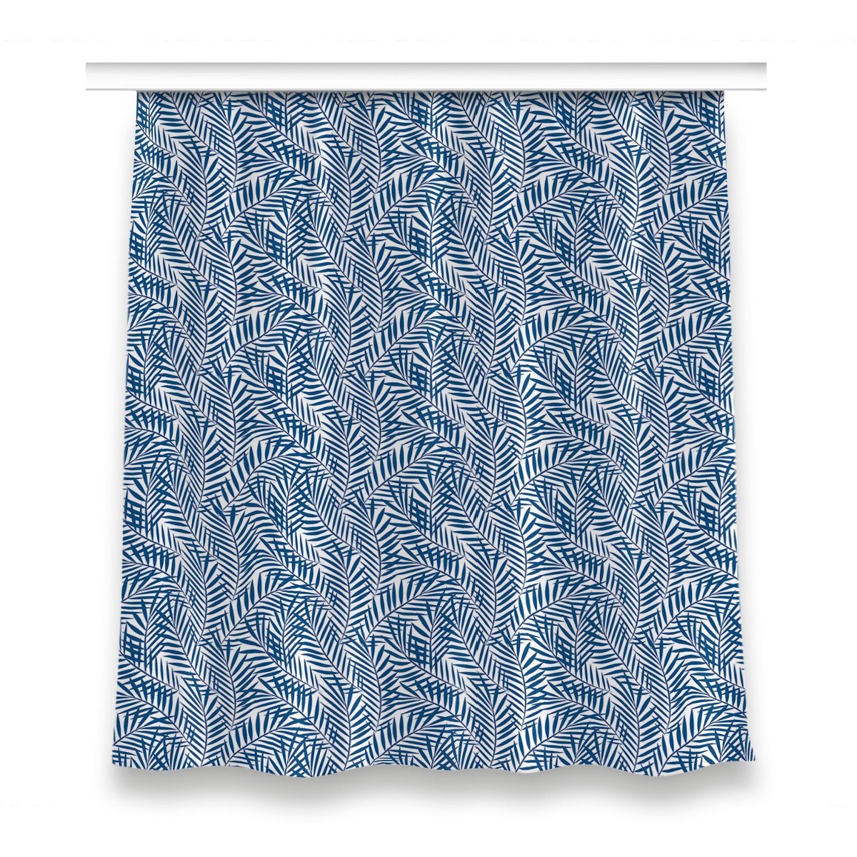 Zasłona gotowa dekor 150x160 Geometryczne liście, Fabricsy