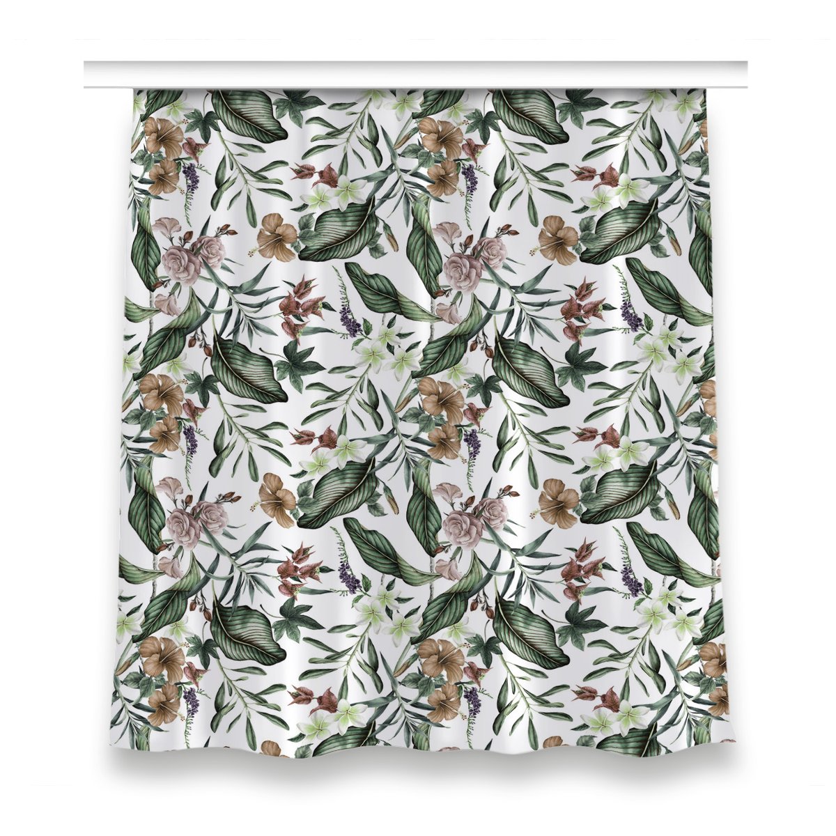 Zasłona gotowa do sypialni 150x160 Wiosenne kwiaty, Fabricsy