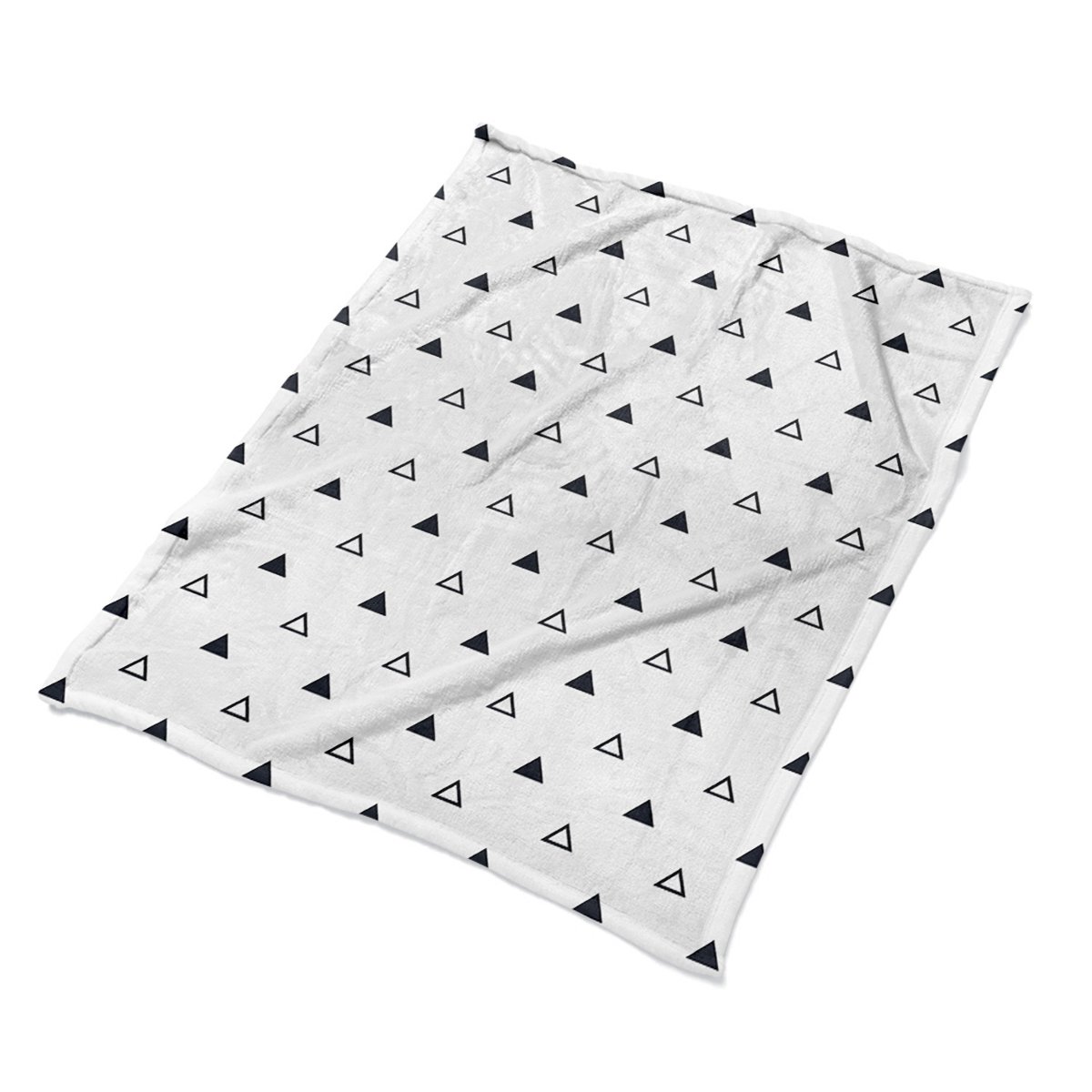Koc FABRICSY, biały, 100x135 cm