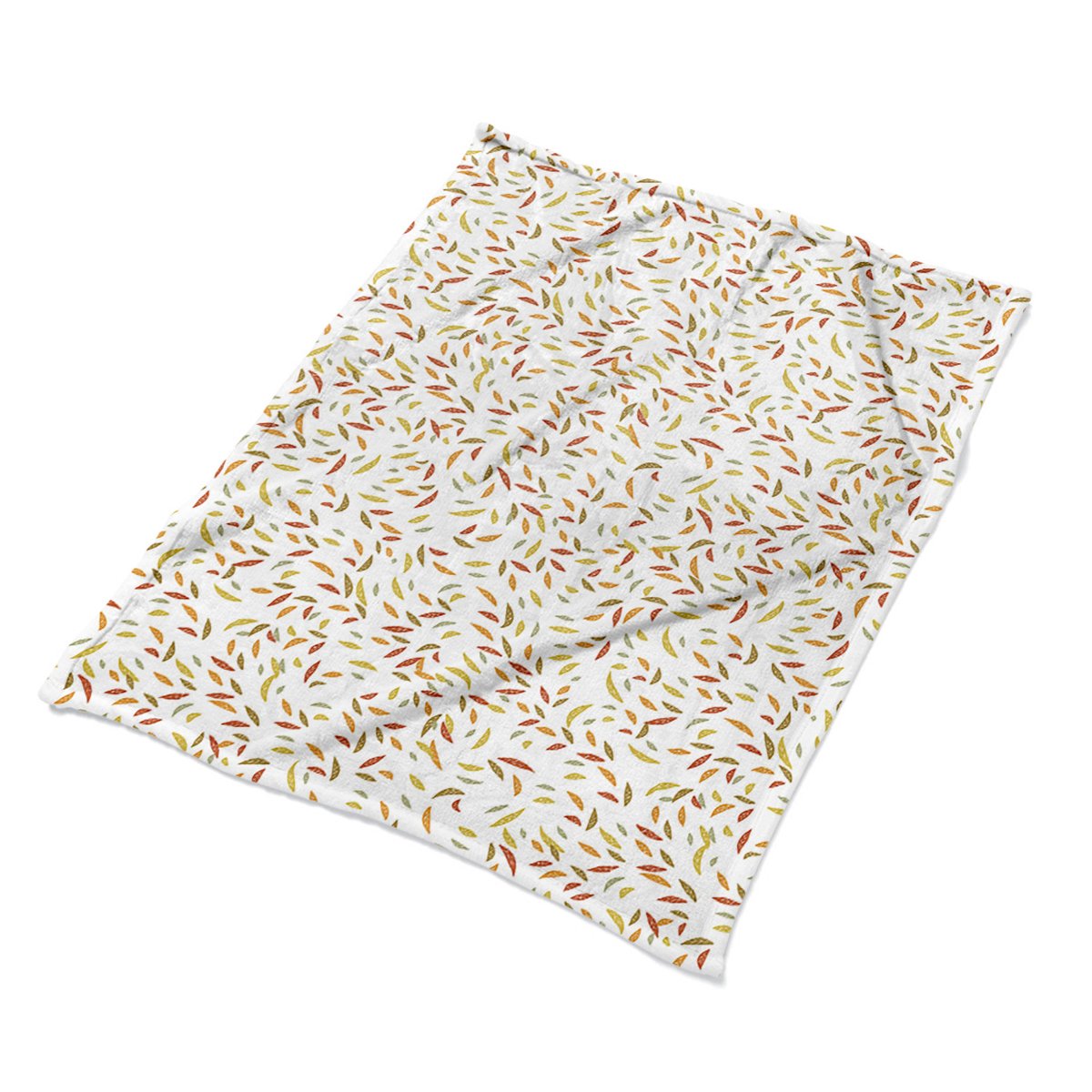 Miękki kocyk na łóżko Vintage jesień ekologiczny, Fabricsy