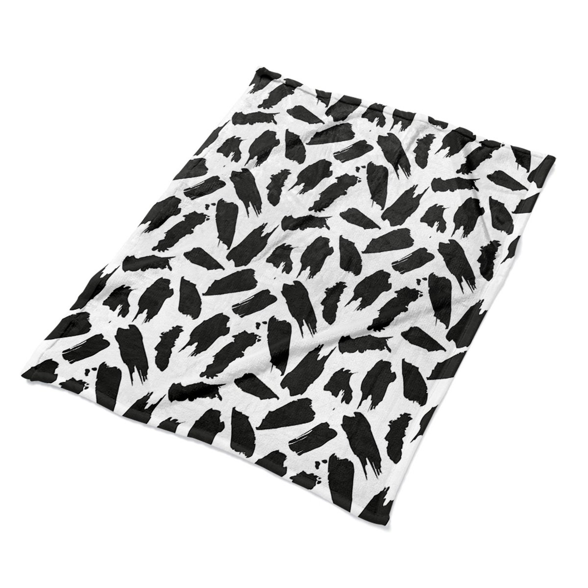 Koc narzuta na łóżko tkanina Minimalistyczny wzór, Fabricsy