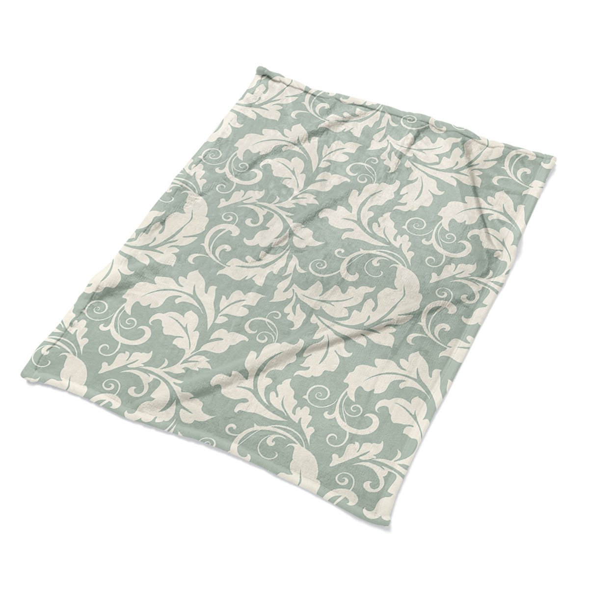 Miękki pluszowy koc Tapeta retro do sypialni eko, Fabricsy