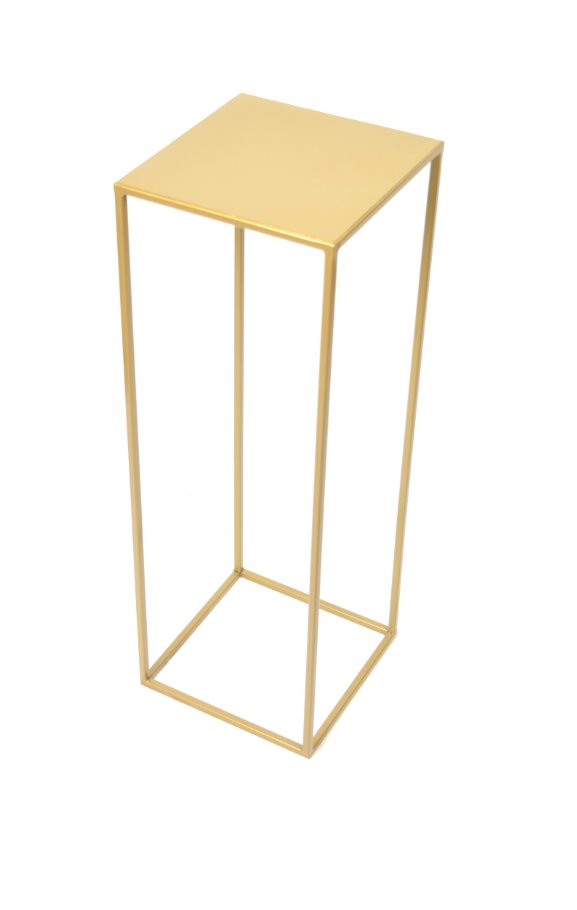 Kwietnik  loft 70cm złoty met 363