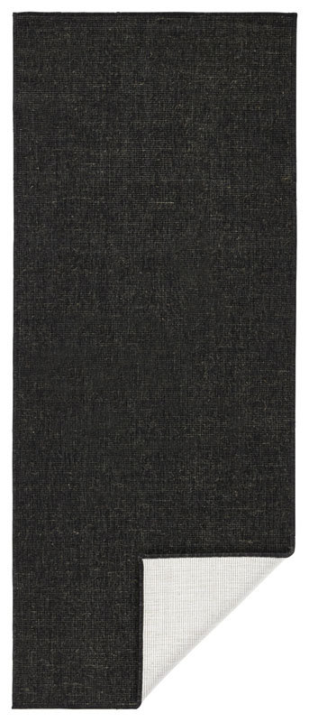 bougari Dywanik do łazienki Uni Miami Czarny w kolorze kremowym-& Outdoor 103096-80x350