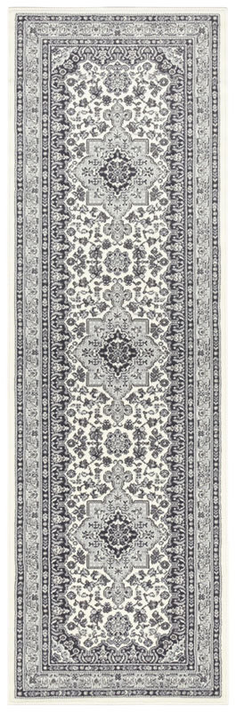 Kremowo-szary chodnik Nouristan Parun Tabriz, 80x250 cm