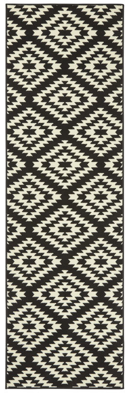 HANSE Home Stylowy dywan welurowy bieżnik mostek Nordic Szary 102824
