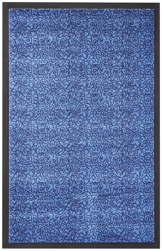Zala Living Mata wyłapująca brud wycieraczka podłogowa wycieraczka drzwiowa mata podłogowa Smart Niebieski 102669-75x120