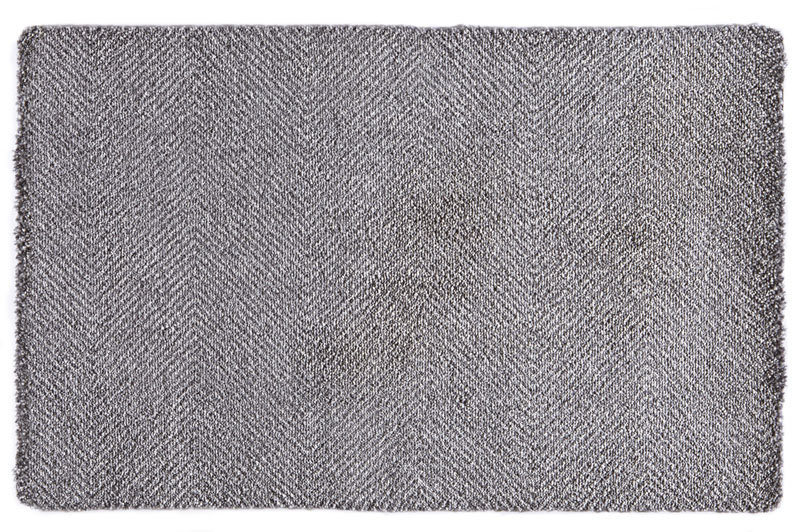 HANSE Home hanse Home Clean & Go mata na podłogę mata zatrzymująca brud, Micro Thermo poliamid, szary, 100 x 150 x 0.7 cm 102502