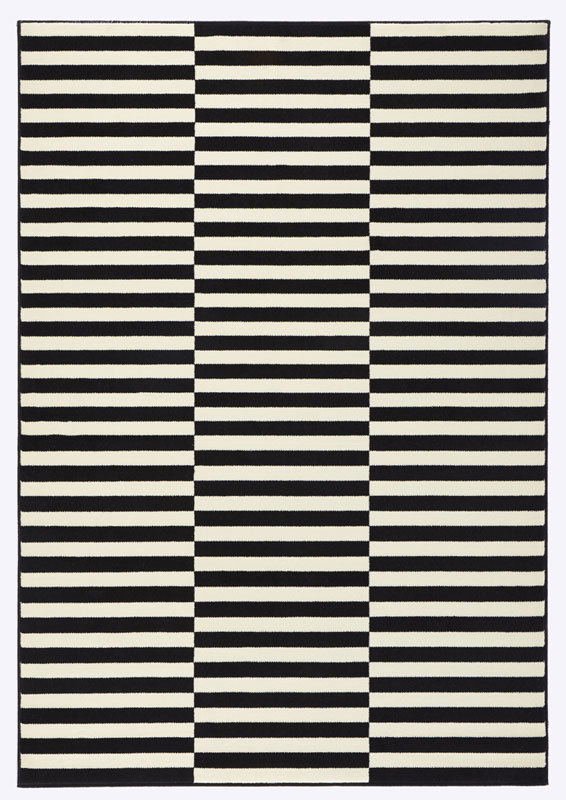 Czarno-biały dywan Hanse Home Gloria Panel, 200x290 cm