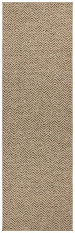 Brązowy chodnik BT Carpet Nature 500, 80x450 cm