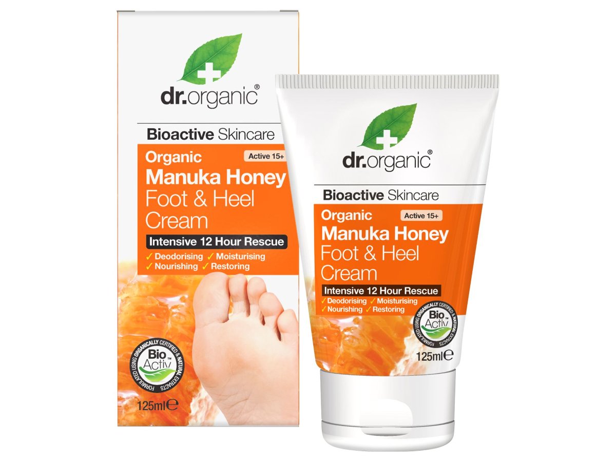 Organic DR Manuka Honey Foot & Heel Cream 125 ML DRC03015
