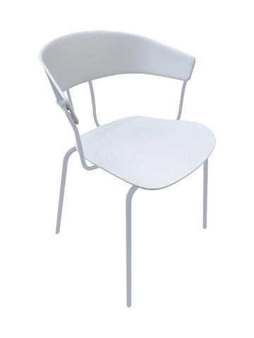 King Home Krzesło JETT jasnoszare polipropylen metal PC-161.GREY [17054273]