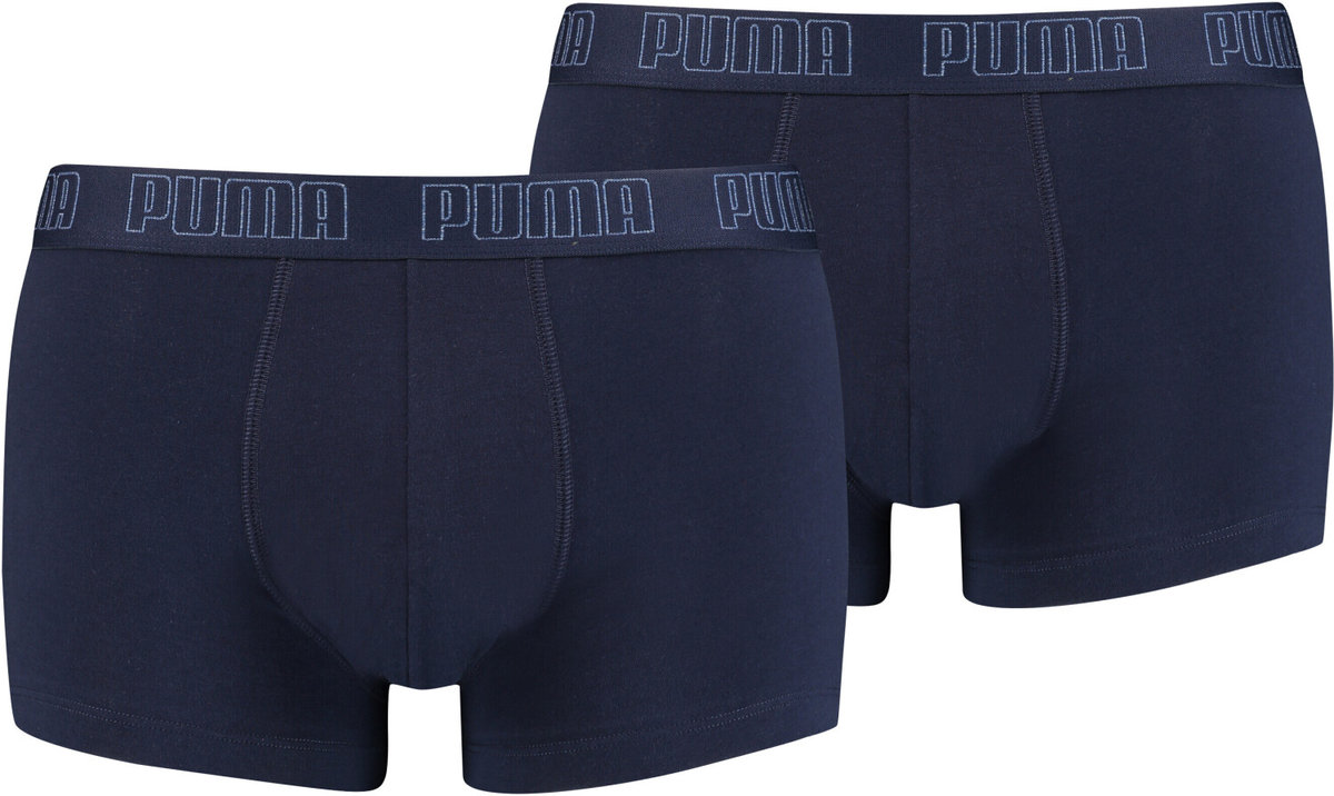 Puma Bokserki Męskie Trunks 2 Pary Navy 935015 10 M