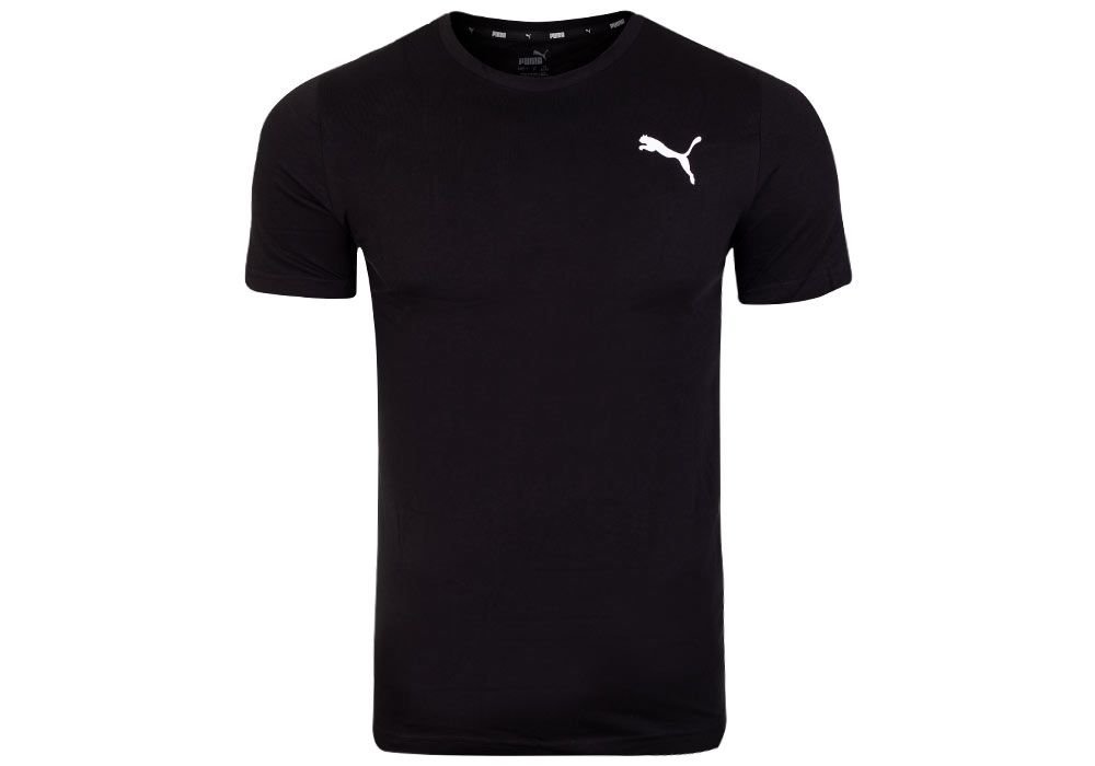 Puma  Koszulka Męska T-Shirt Ess Small Logo Tee Black 586668 51 S