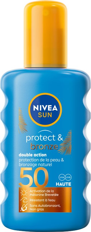 Nivea Sun Protect&Bronze - Spray aktywujący naturalną opaleniznę SPF50 200 ml