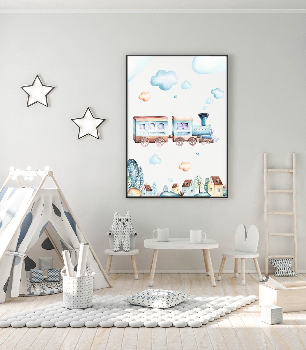 Plakat Ciuchcia w pionie format 40x50cm