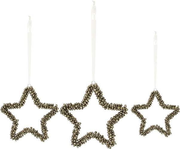 Small Foot by Legler Small Foot Company 2357  gwiazda zawieszka dzwoneczek, zestaw 3 sztuk 2021213