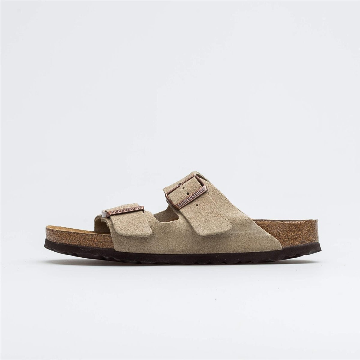 Birkenstock Sandały Męskie Arizona SFB Suede Taupe 951301 - US 10 / EU 43 / 28 CM