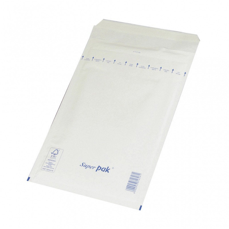 OFFICE PRODUCTS Koperty samoklejące z folią bąbelkową OFFICE PRODUCTS, E15, 220x265mm/240x275mm, 100szt., białe 15321515-14