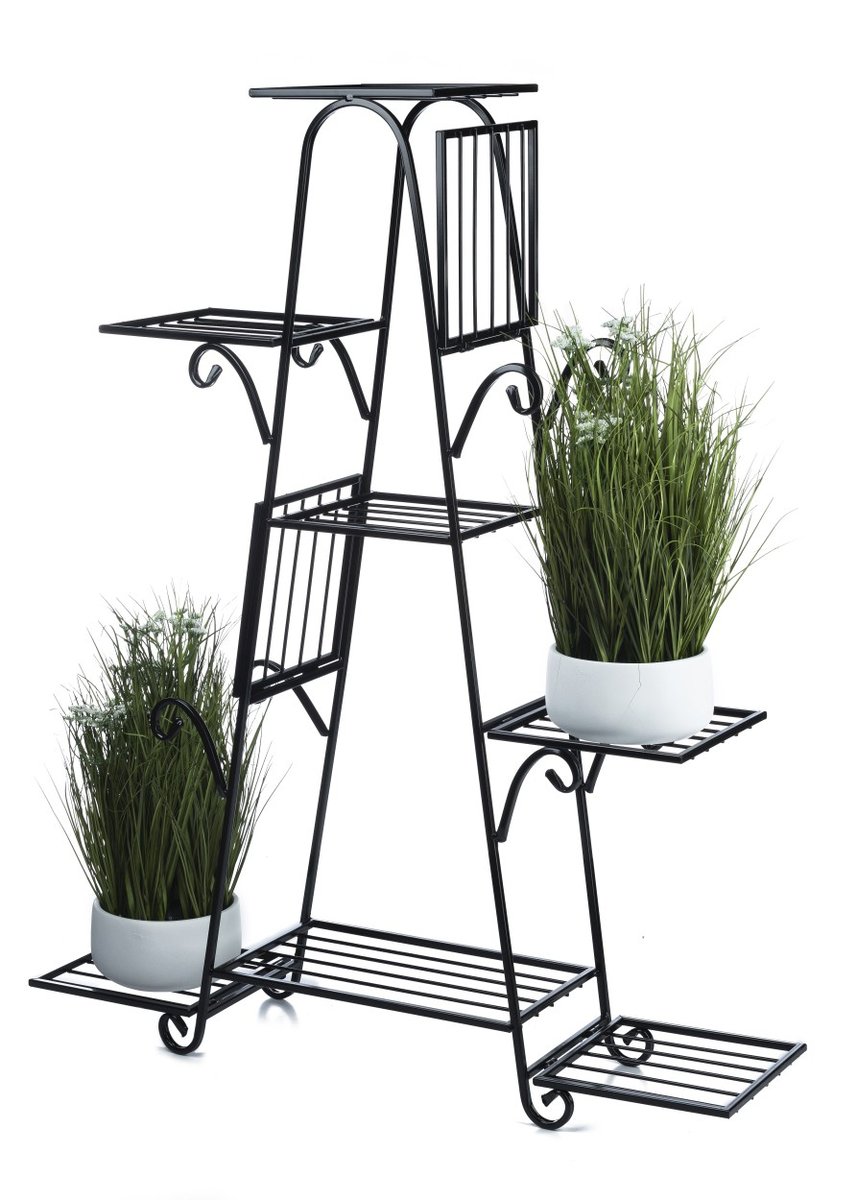 Stylowy stojak metalowy kwietnik 115 cm