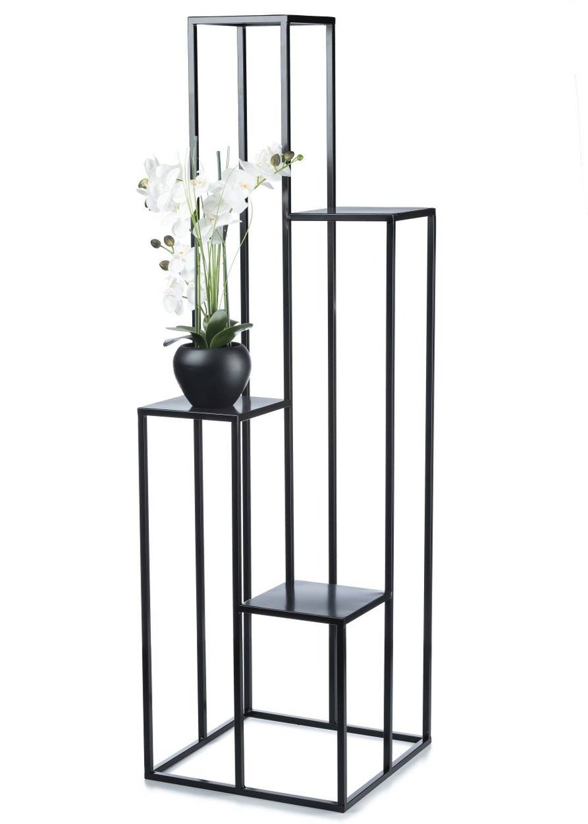 Kwietnik KASKADA stojak czarny 150 cm
