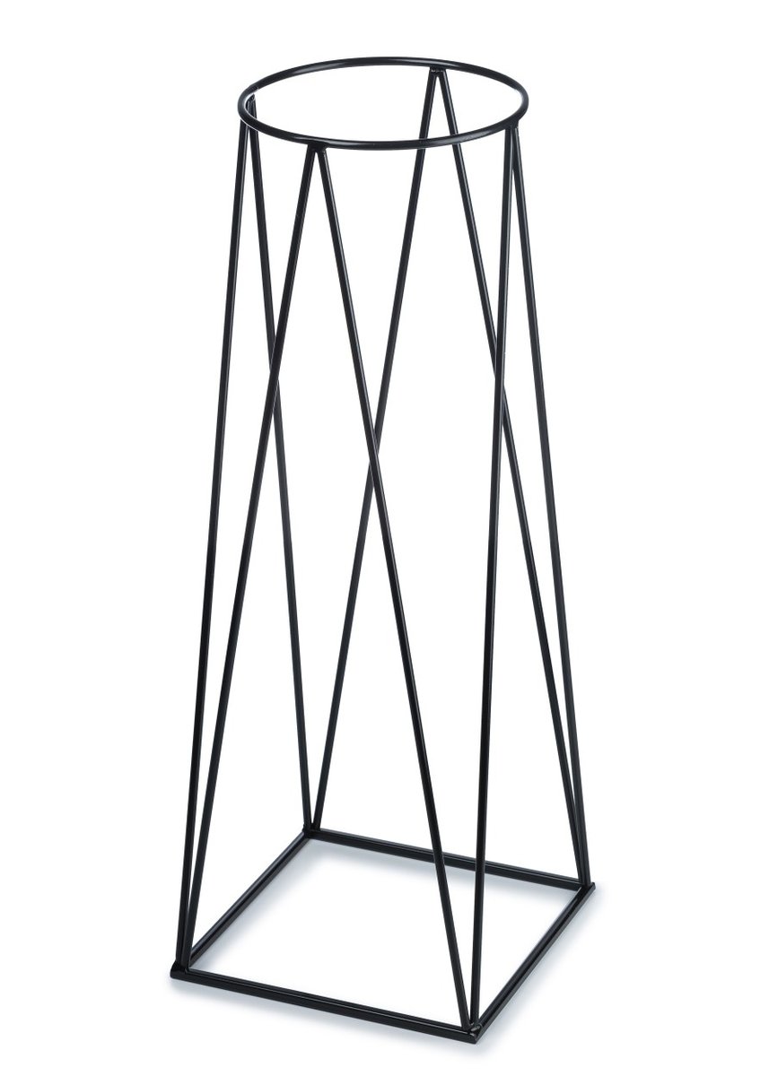 HowHomely Nowoczesny kwietnik stojący 80 cm metal DD.14972