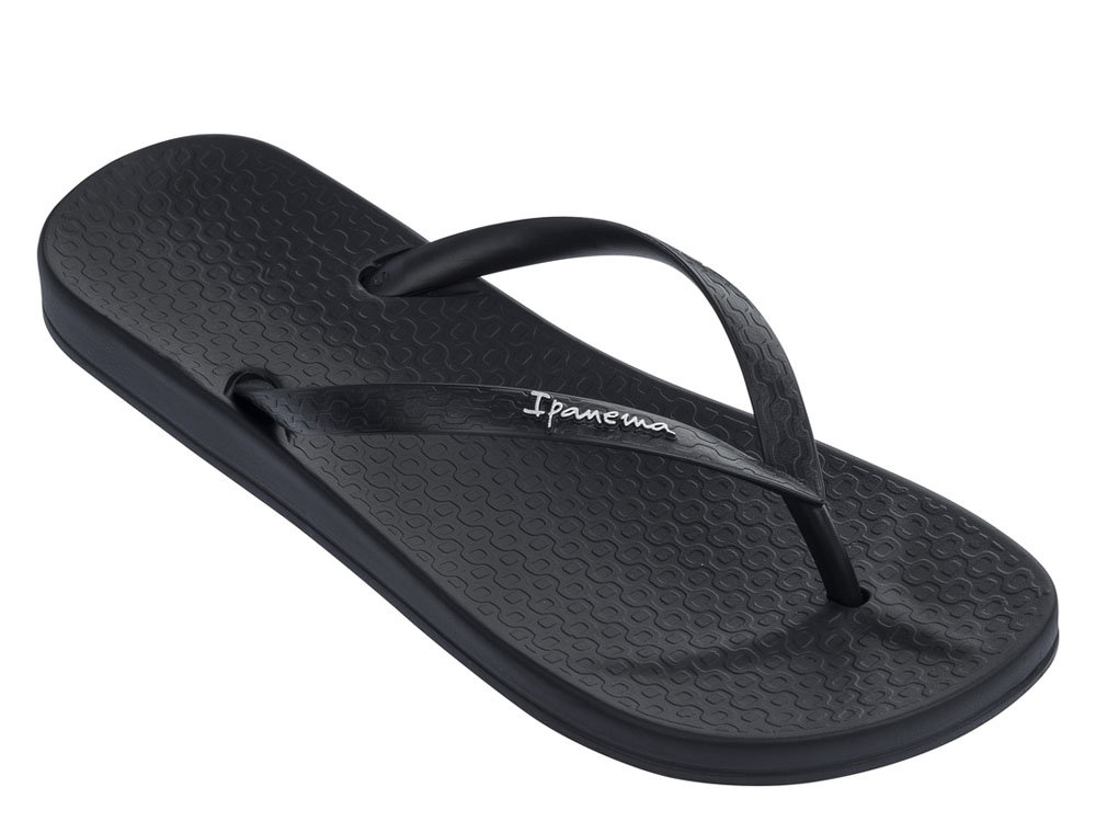 Klapki Damskie Ipanema Anatomic Colors Czarne (82591-20766)