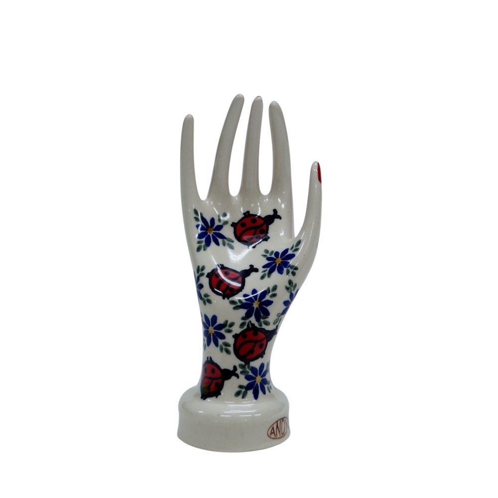 Ceramiczny stojak na biżuterię Ceramika Bolesławiec