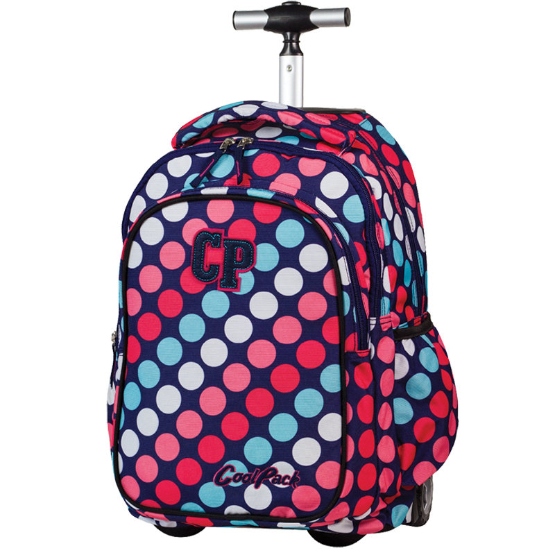 Patio COOLPACK PLECAK MŁODZIEŻOWY NA KÓŁKACH W KROPKI