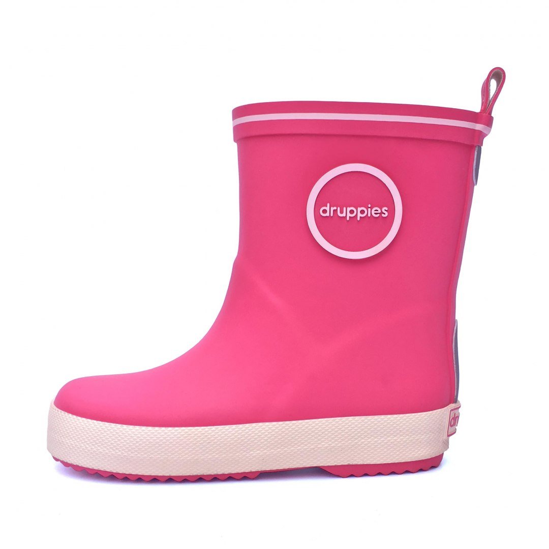 Kalosze Fashion Boot Druppies Pink23