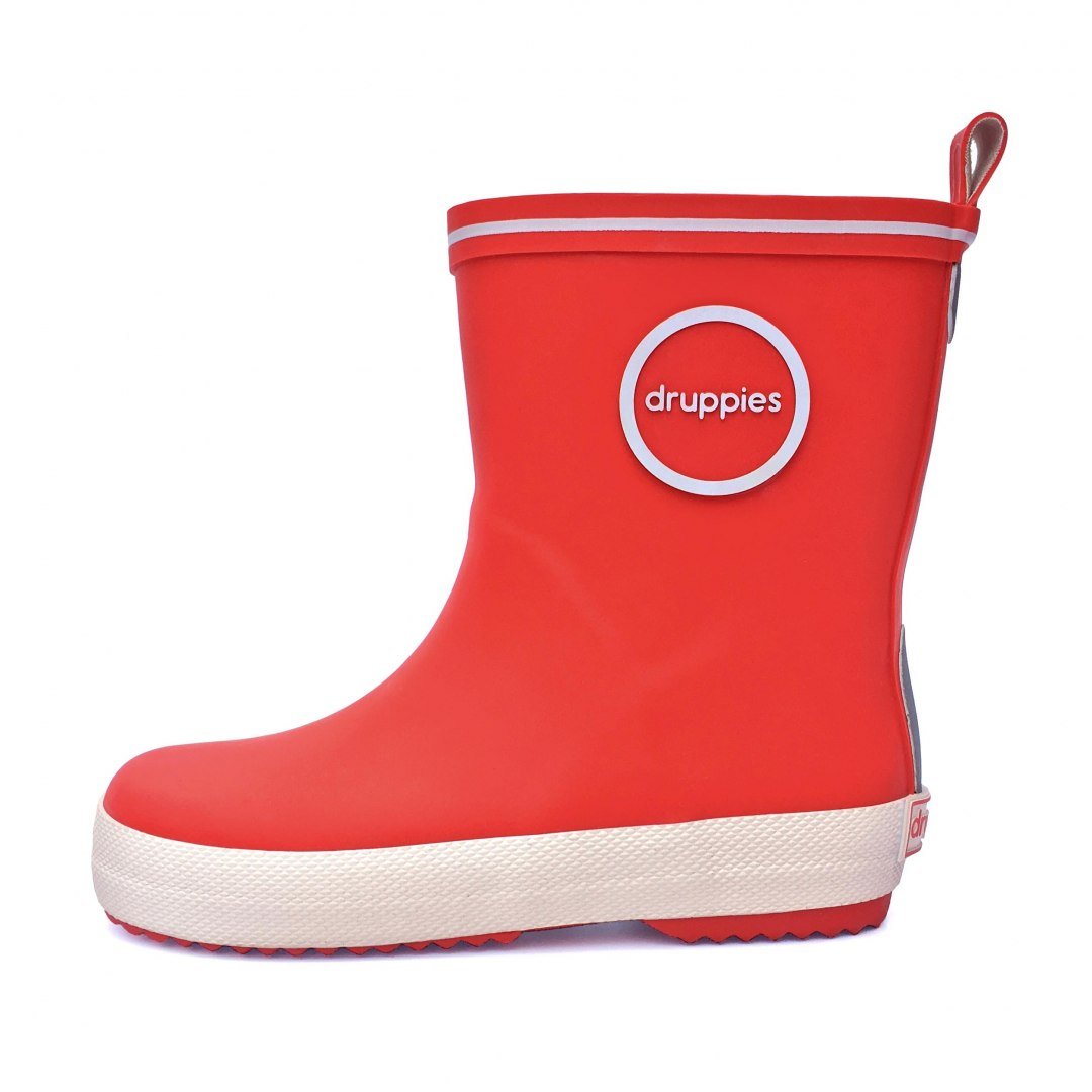 Kalosze Fashion Boot Druppies Red21